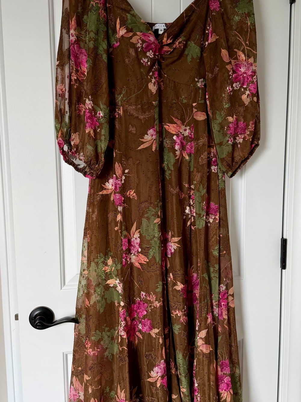 Baltic Born floral maxi dress sz XL